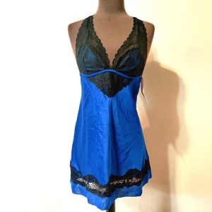 Cassandra Intimates Blue Nightgown S